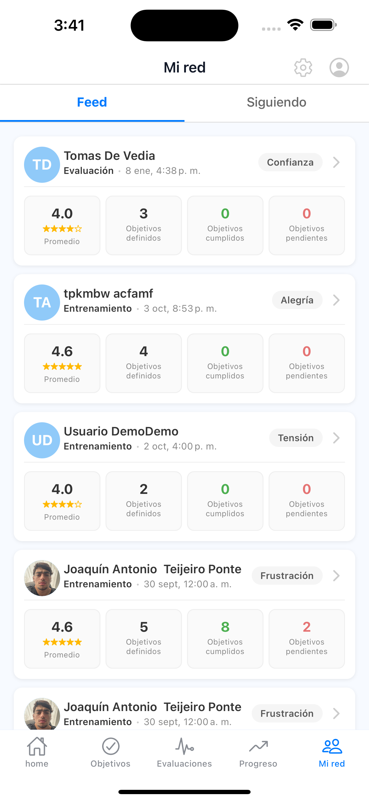 Follow network