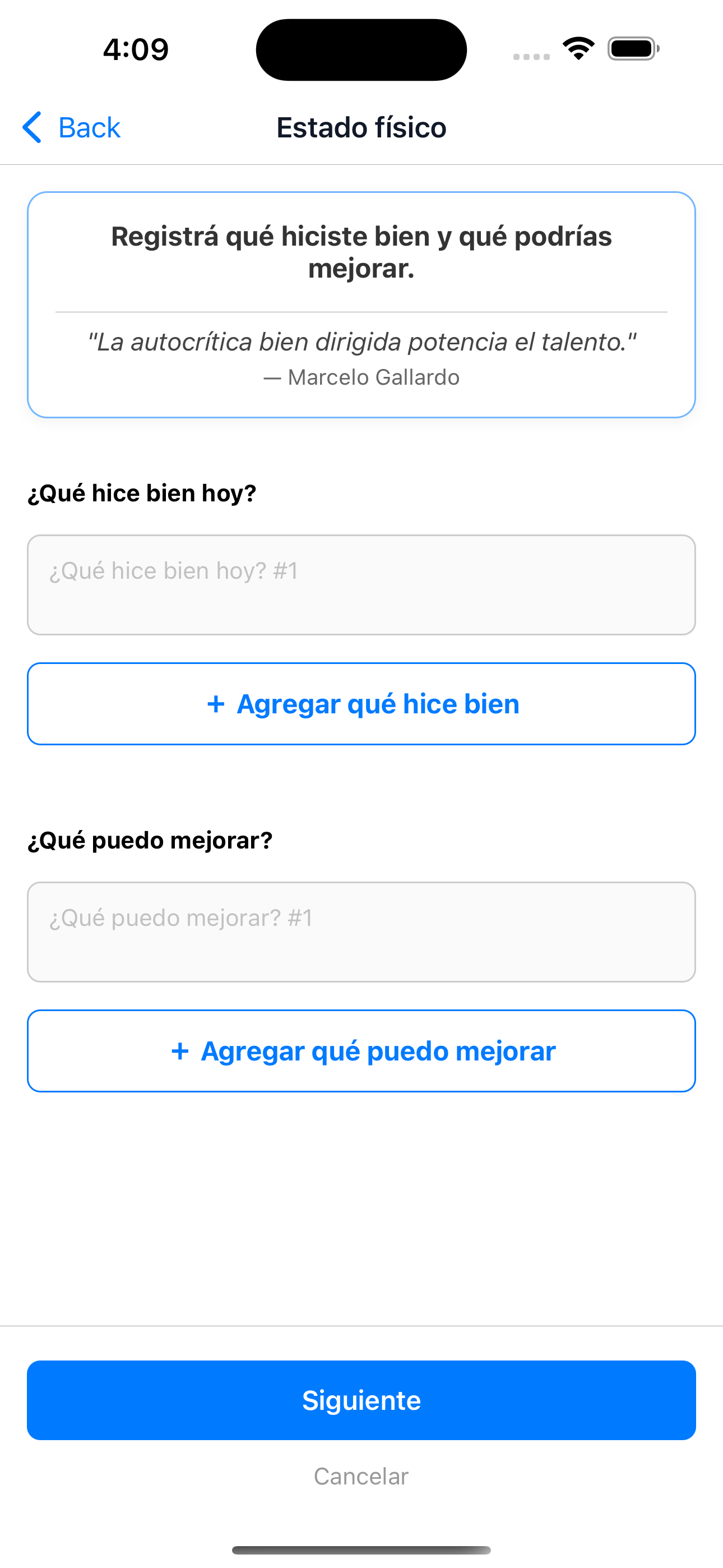 Reflexión post-evento